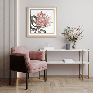 HomeRoots Petal Palette Collage I - 30" Brown Shadow Box Wall Art for Modern Home Décor & Stylish Spaces 576699