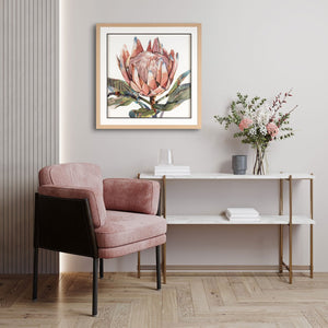 HomeRoots Petal Palette Collage II Brown Shadowbox Art – Modern Textural Wall Décor for Any Room Elegance 576700