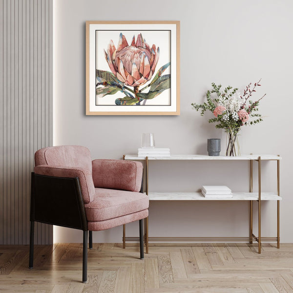HomeRoots Petal Palette Collage II Brown Shadowbox Art – Modern Textural Wall Décor for Any Room Elegance 576700