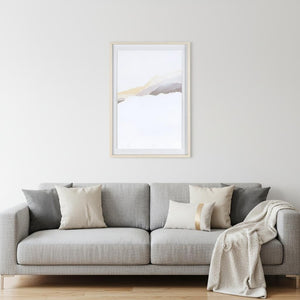 HomeRoots Veiled Vista II Gray Shadowbox Textual Art - Contemporary Wall Decor for Modern Spaces, 39.5" H 576707