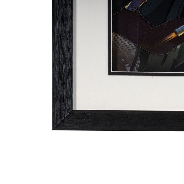 HomeRoots Feathered Mosaic Parrot Shadowbox Wall Art - Bold Contemporary Décor for Stylish Living Spaces 576723