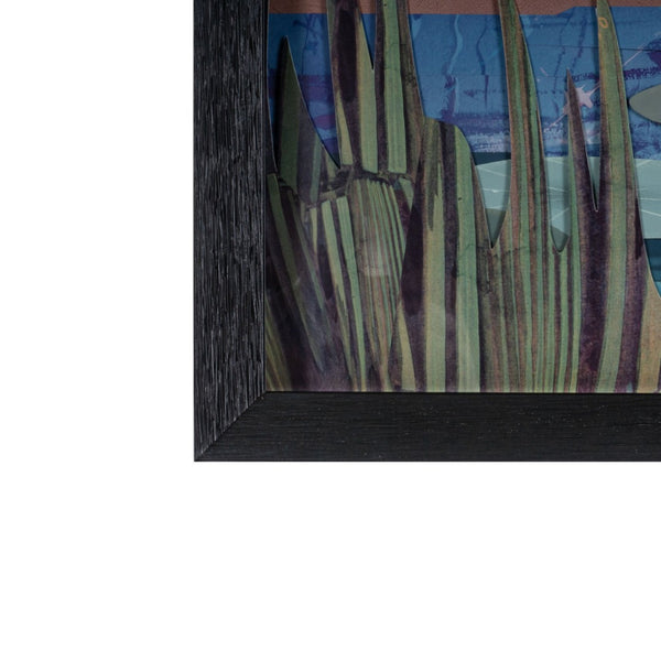 HomeRoots Elegant Serenity Black Shadowbox Wall Art - Modern Typography for Chic Home Décor & Office Spaces 576724