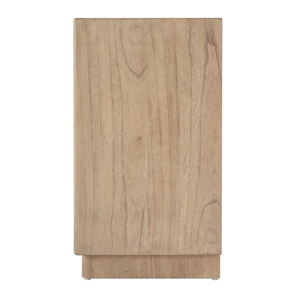 Butler Specialty Halmstad Elegant Wood Panel Nightstand With 3 Drawers For Stylish Bedroom Storage Solutions Light Brown Mdf,Mindi Wood And Mindi Veneers 5767488-butler