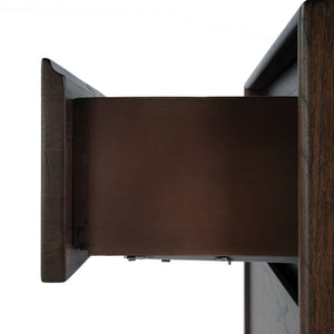 Butler Specialty Butler Halmstad 22" Rectangular Wood Nightstand With 3 Drawers – Scandinavian Minimalist Design Brown Mdf,Mindi Wood And Mindi Veneers 5767497-butler