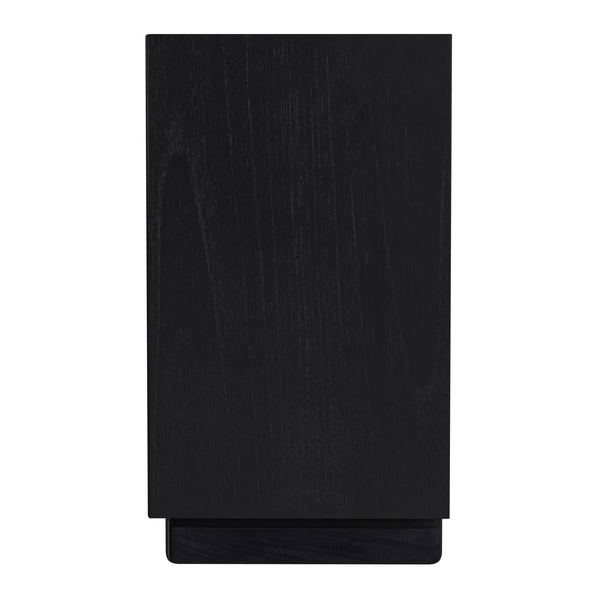 Butler Specialty Butler Halmstad 22” W Stylish Black Wood Nightstand With 3 Easy-pull Drawers For Minimalist Storage Black Mdf,Mindi Wood And Mindi Veneers 5767498-butler