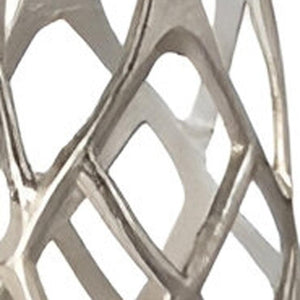 Homeroots 27" Cylinder Aluminum Floor Vase - Sleek, Modern Home Accent For Floral Arrangements & Decor  Aluminum 576749