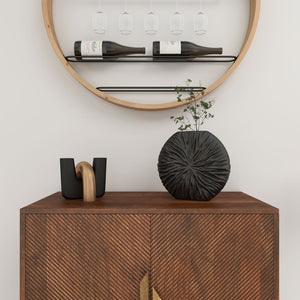 Homeroots 10" Gray Abstract Aluminum Table Vase – Modern Design For Chic Home Decor & Floral Arrangements  Aluminum 576755