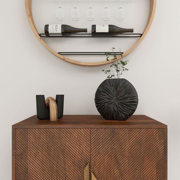 Homeroots 10" Gray Abstract Aluminum Table Vase – Modern Design For Chic Home Decor & Floral Arrangements  Aluminum 576755