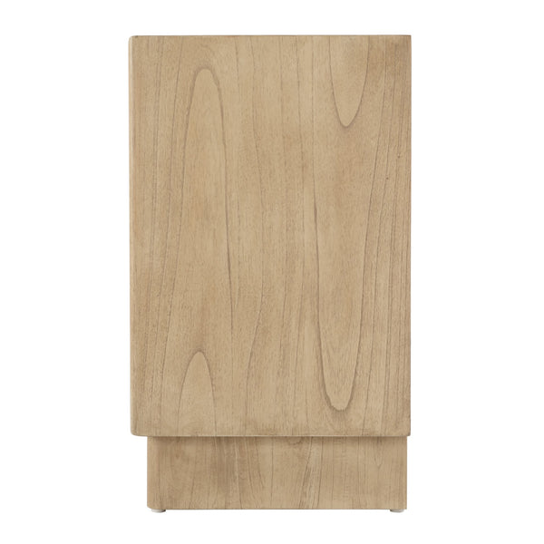 Butler Specialty Halmstad Elegant Wood Panel Nightstand With 3 Drawers For Stylish Bedroom Storage Solutions Light Brown Mdf,Mindi Solids,Mindi Veneer 5768488-butler