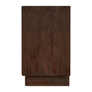 Butler Specialty Butler Halmstad 24" Wood Panel Nightstand With 2 Drawers & Open Storage - Scandinavian Elegance Brown Mdf,Mindi Solids,Mindi Veneer 5768497-butler