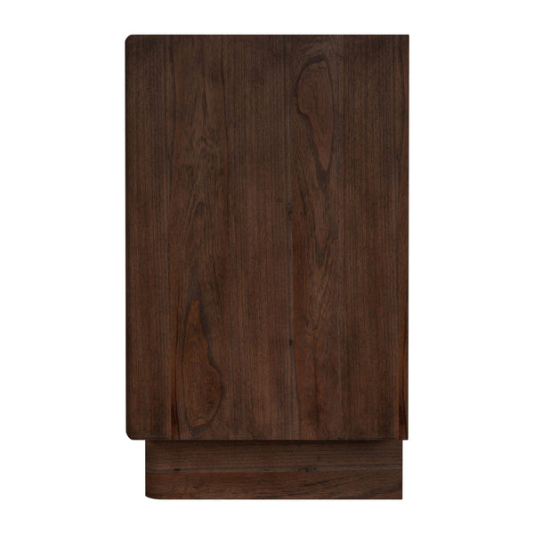 Butler Specialty Butler Halmstad 24" Wood Panel Nightstand With 2 Drawers & Open Storage - Scandinavian Elegance Brown Mdf,Mindi Solids,Mindi Veneer 5768497-butler