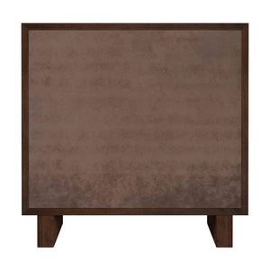 Butler Specialty Butler Halmstad 24" Wood Panel Nightstand With 2 Drawers & Open Storage - Scandinavian Elegance Brown Mdf,Mindi Solids,Mindi Veneer 5768497-butler