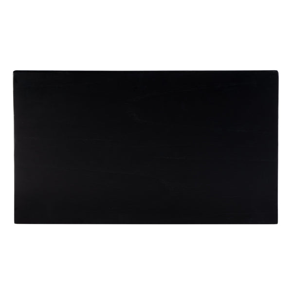 Butler Specialty Halmstad Elegant Wood Panel Nightstand With 3 Drawers For Stylish Bedroom Storage Solutions Black Mdf,Mindi Solids,Mindi Veneer 5768498-butler