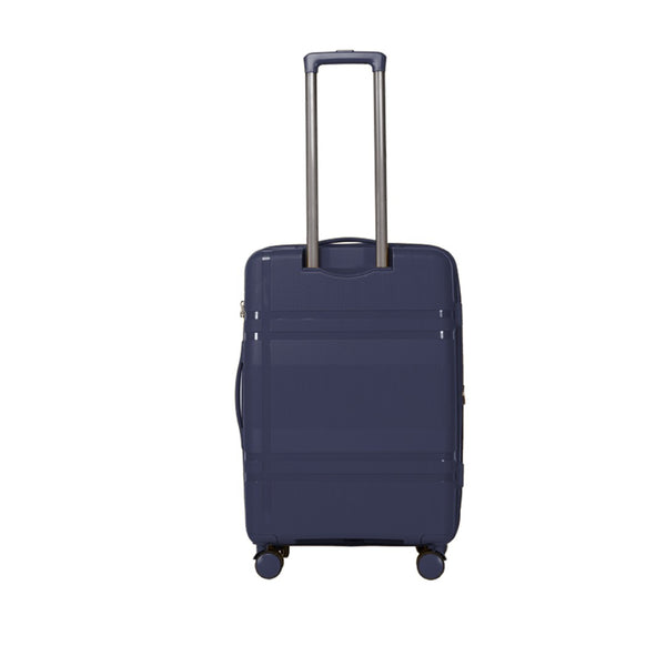 English Elm 6-piece Hard Shell Spinner Luggage Set Expandable Polypropylene with Combo Lock Blue T3292P328874