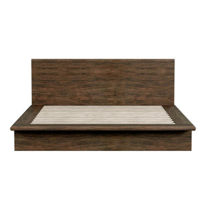 Butler Specialty Halmstad Wood Platform King Bed - Timeless Scandinavian Design With Modern Rustic Appeal Brown Mindi Wood,Mdf,Mindi Veneer 5769188-butler