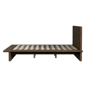 Butler Specialty Halmstad Wood Platform King Bed - Timeless Scandinavian Design With Modern Rustic Appeal Brown Mindi Wood,Mdf,Mindi Veneer 5769188-butler