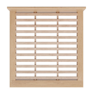 Butler Specialty Halmstad Wood Platform King Bed - Timeless Scandinavian Design With Modern Rustic Appeal Light Brown Mindi Wood,Mdf,Mindi Veneer 5769488-butler