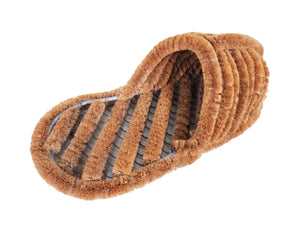 Homeroots 8" X 19" Brown Coir Outdoor Boot Scraper   576970