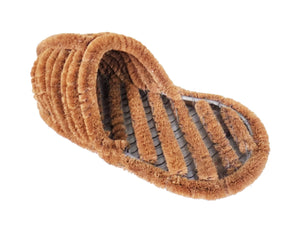 Homeroots 8" X 19" Brown Coir Outdoor Boot Scraper   576970