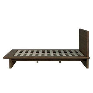 Butler Specialty Halmstad Wood Platform King Bed - Timeless Scandinavian Design With Modern Rustic Appeal Brown Mindi Wood,Mdf,Mindi Veneer 5770188-butler