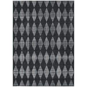 Homeroots 3' Beige Geometric Washable Indoor Outdoor Area Rug For Versatile Style In Any High Traffic Space 8' X 10' Polyester 577034