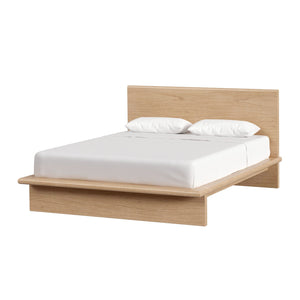 Butler Specialty Halmstad Wood Platform King Bed - Timeless Scandinavian Design With Modern Rustic Appeal Light Brown Mindi Wood,Mdf,Mindi Veneer 5770488-butler