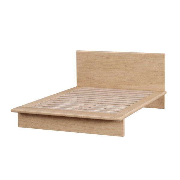 Butler Specialty Halmstad Wood Platform King Bed - Timeless Scandinavian Design With Modern Rustic Appeal Light Brown Mindi Wood,Mdf,Mindi Veneer 5770488-butler