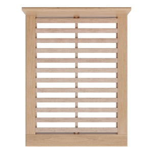 Butler Specialty Halmstad Wood Platform King Bed - Timeless Scandinavian Design With Modern Rustic Appeal Light Brown Mindi Wood,Mdf,Mindi Veneer 5770488-butler