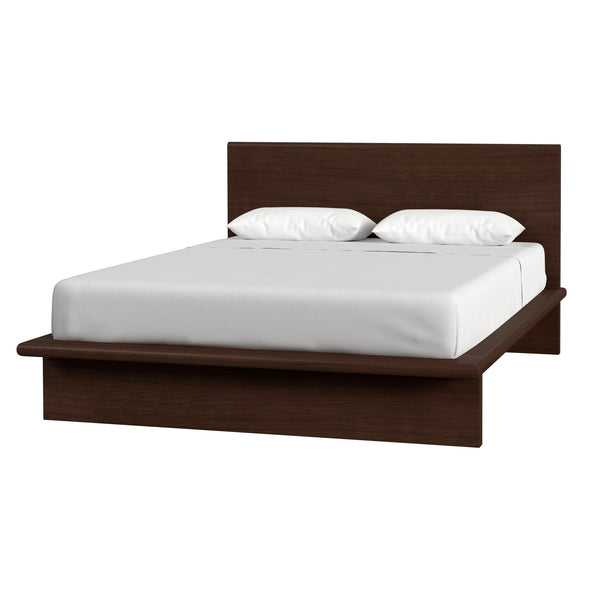 Butler Specialty Company Halmstad Wood Platform Queen Bed - Modern Scandinavian Minimalist Design Brown Mindi Wood,Mdf,Mindi Veneer 5770497-butler