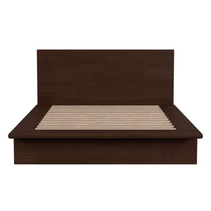 Butler Specialty Company Halmstad Wood Platform Queen Bed - Modern Scandinavian Minimalist Design Brown Mindi Wood,Mdf,Mindi Veneer 5770497-butler