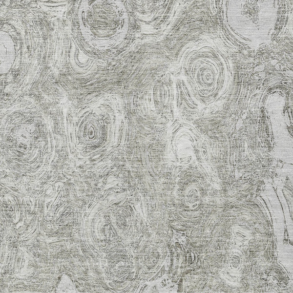 Homeroots 3' Beige Taupe And Brown Abstract Washable Area Rug For Indoor And Outdoor Use - Durable Design 5' X 8' Polyester 577158