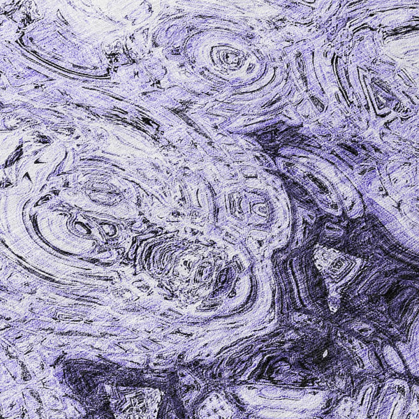 Homeroots 3' Beige Taupe And Brown Abstract Washable Area Rug For Indoor And Outdoor Use - Durable Design 8' Round Polyester 577165