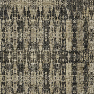Homeroots 3' Stylish Beige And Tan Moroccan Washable Area Rug For Indoor Or Outdoor Spaces, Durable Design 9' X 12' Polyester 577185