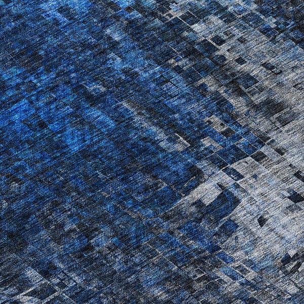 Homeroots 3' Beige Gray Taupe Abstract Washable Area Rug - Stylish Indoor Outdoor Decor For Any Space 8' Round Polyester 577231