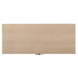 Joanie Wood & Metal 2 Door Wine Cabinet 5773070 Tan/Beige Butler Specialty