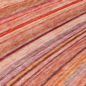 Homeroots 3' Stylish Abstract Artichoke Green Washable Indoor Outdoor Area Rug For Elegant Spaces 8' Round Polyester 577351