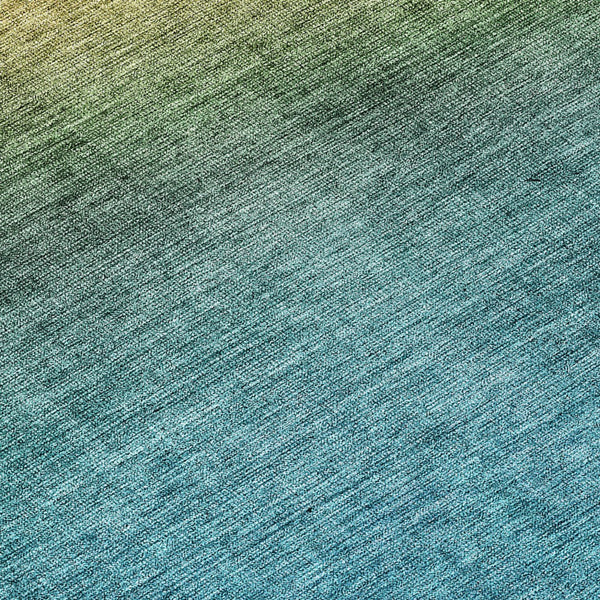 Homeroots 3' Brown Blue And Taupe Ombre Washable Area Rug - Durable, Stylish, Perfect For Indoor Outdoor Use 8' Round Polyester 577363