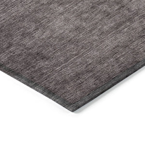 Homeroots 3' Brown Blue And Taupe Ombre Washable Area Rug - Durable, Stylish, Perfect For Indoor Outdoor Use 9' X 12' Polyester 577371