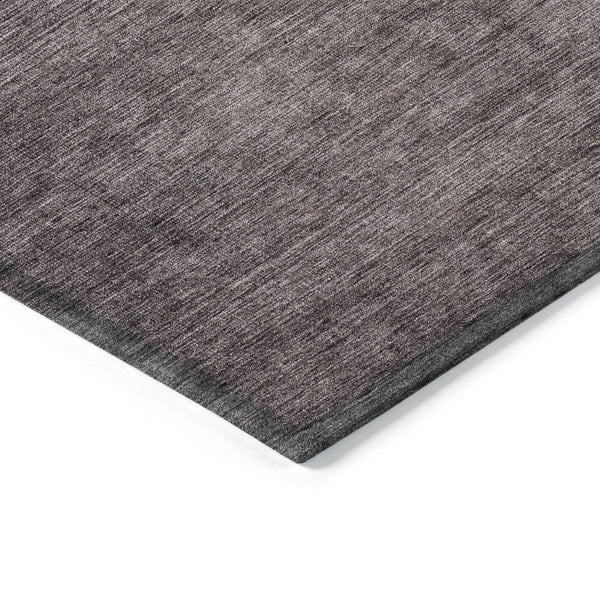 Homeroots 3' Brown Blue And Taupe Ombre Washable Area Rug - Durable, Stylish, Perfect For Indoor Outdoor Use 10' X 14' Polyester 577372