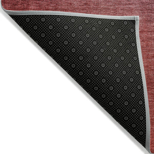 Homeroots 3' Brown Blue And Taupe Ombre Washable Area Rug - Durable, Stylish, Perfect For Indoor Outdoor Use 5' X 8' Polyester 577380