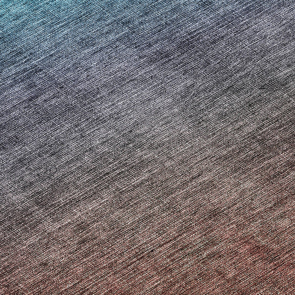 Homeroots 3' Brown Blue And Taupe Ombre Washable Area Rug - Durable, Stylish, Perfect For Indoor Outdoor Use 8' Round Polyester 577399