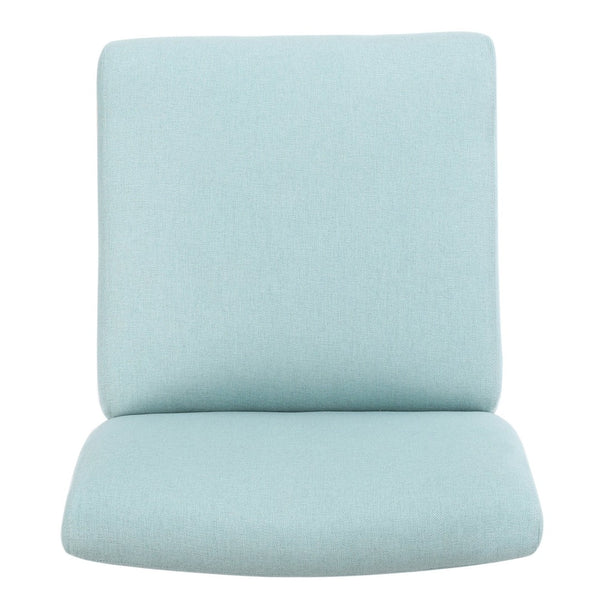 English Elm Accent Chair with Tapered Rubberwood Legs Upholstered for Modern Living Spaces 57764.00LBL