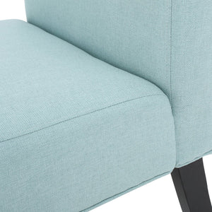 English Elm Accent Chair with Tapered Rubberwood Legs Upholstered for Modern Living Spaces 57764.00LBL