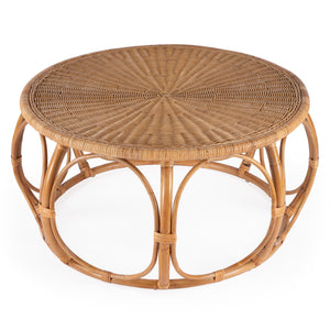 Savannah Round Woven Rattan Coffee Table 5776404 Natural Butler Specialty