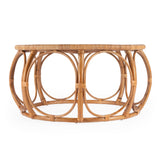 Savannah Round Woven Rattan Coffee Table 5776404 Natural Butler Specialty