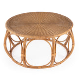 Savannah Round Woven Rattan Coffee Table 5776404 Natural Butler Specialty