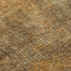 Homeroots 3' Beige Taupe And Ivory Abstract Washable Area Rug For Indoor And Outdoor Spaces, Stylish & Durable 8' Round Polyester 577645