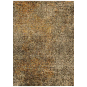 HomeRoots 9' Abstract Washable Indoor Outdoor Area Rug in Brown, Beige, & Taupe for Stylish Living Spaces 9' X 12' 577647