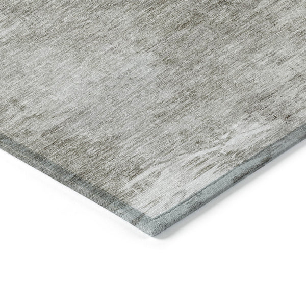 Homeroots 3' Beige Tan And Gray Abstract Washable Area Rug For Indoor And Outdoor Spaces, Durable & Stylish 10' X 14' Polyester 577756