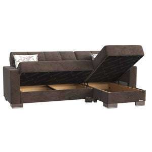 English Elm Primenest Nimbusflow Convertible Chaise Lounge & Sleeper With Storage - Stylish Comfort & Durability B030P303545-GIGA